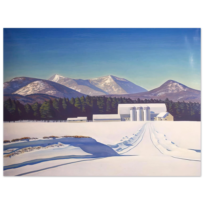 Rockwell Kent - Road to Asgaard   Adirondack  75x100 cm / 30x40inches Fine Art Poster