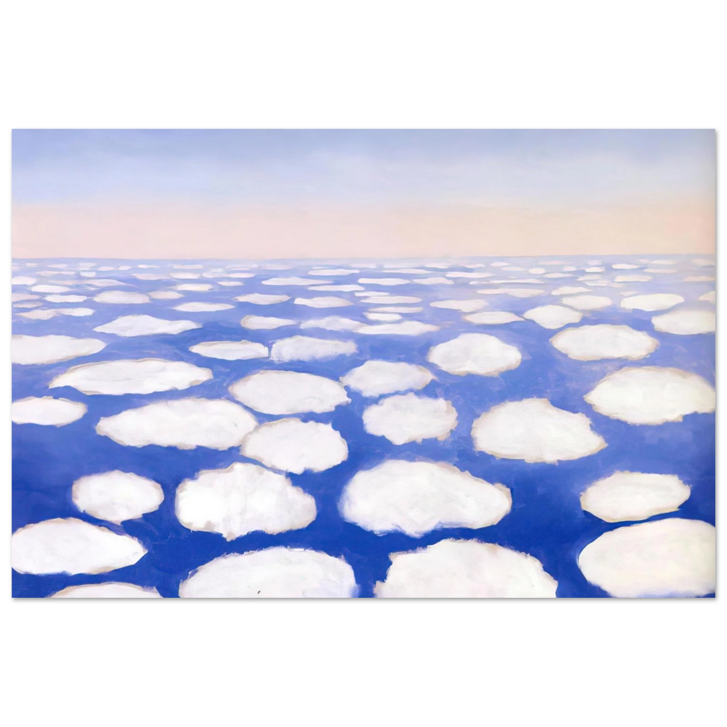 Georgia O'Keeffe - Above the Clouds I Fine Art Poster