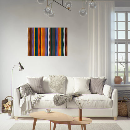 #20 - 1977 - Karl Benjamin Brushed Aluminum Print - 70x100 cm / 28x40 inches | Karl Benjamin Aluminum Print | Karl Benjamin Prints