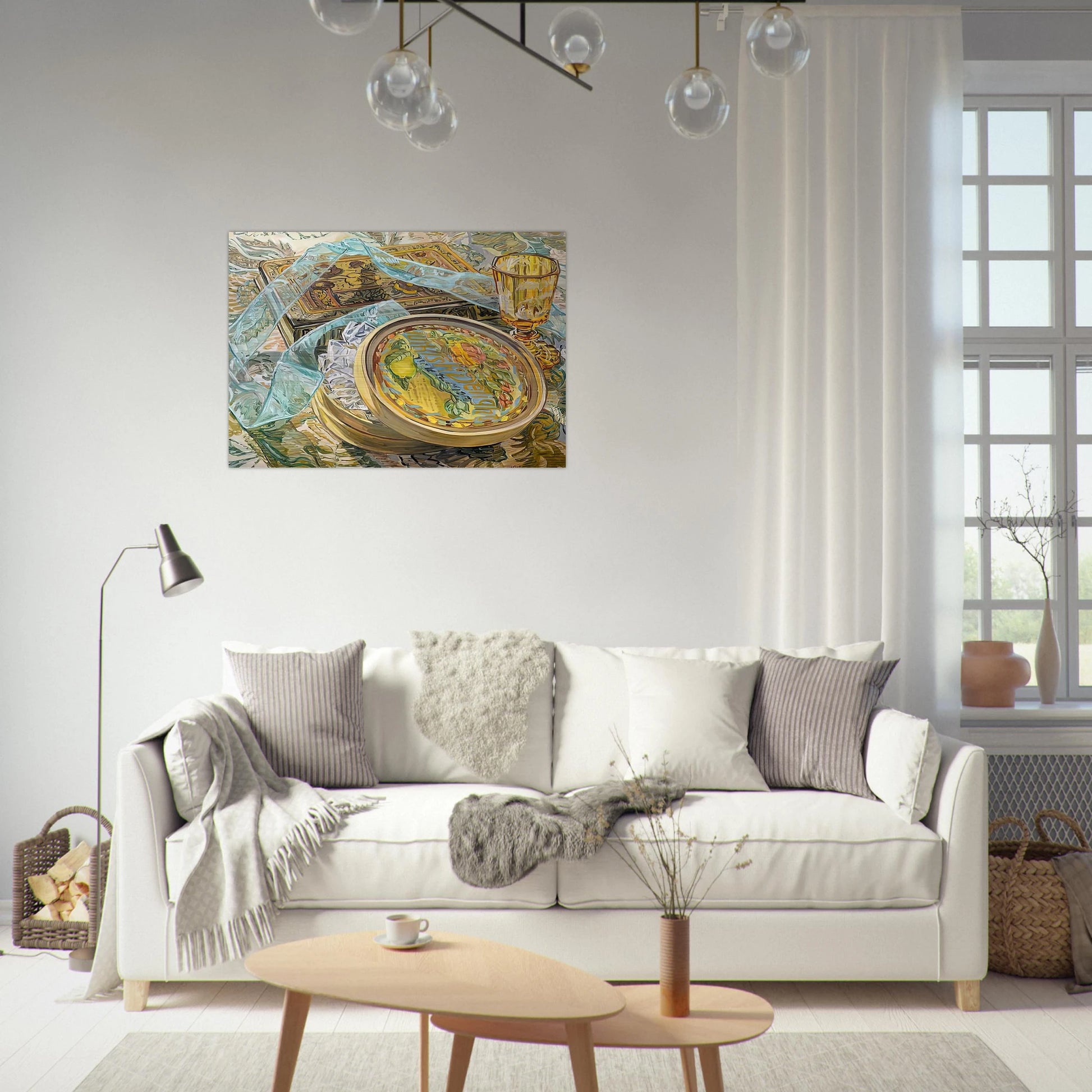 TURKISH DELIGHT 2003 - Janet Fish Brushed Aluminum Print - 70x100 cm / 28x40 inches | Janet Fish Aluminum Print | Janet Fish Prints