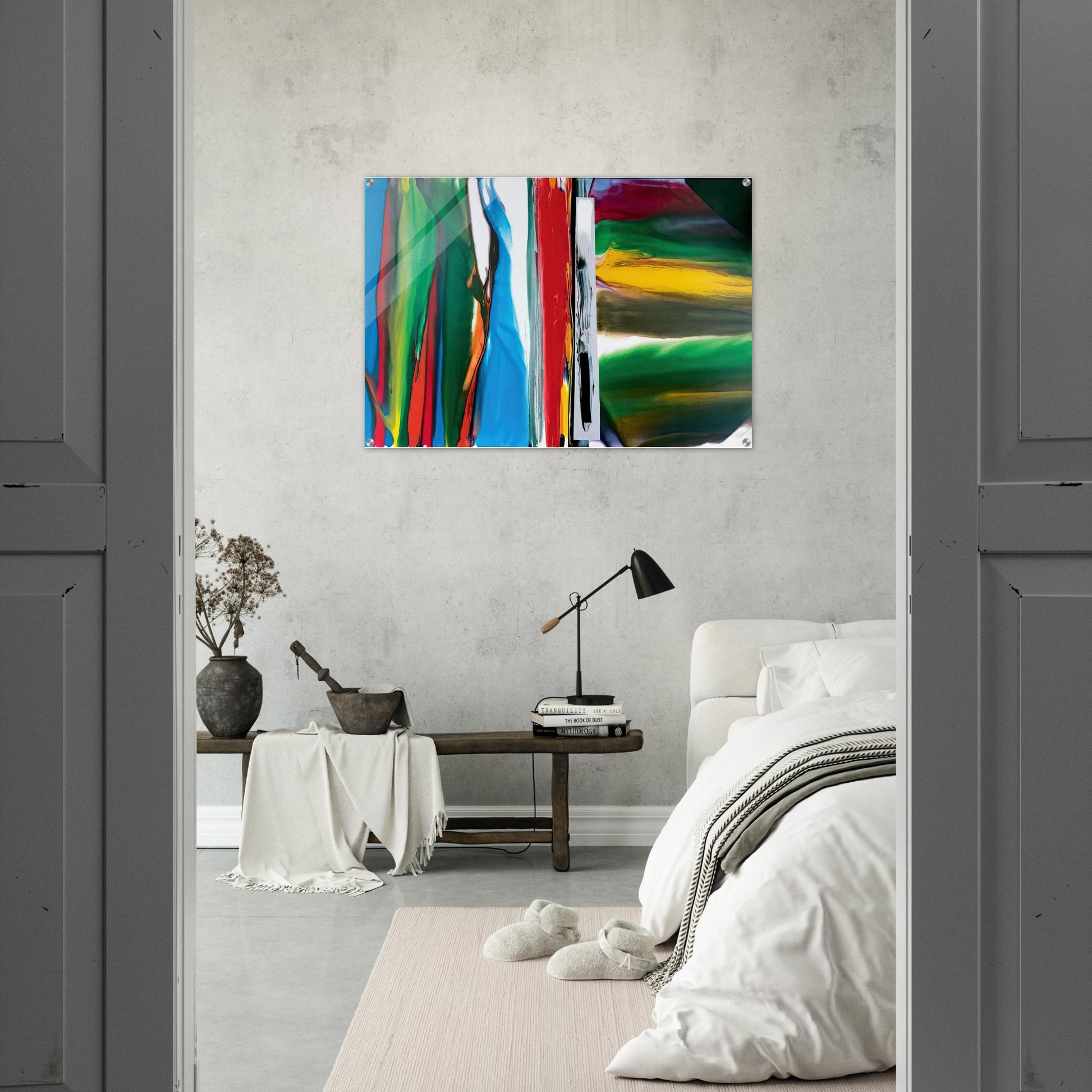 Phenomena Astral Tundra - 1986 - Paul Jenkins Acrylic Print - 70x100 cm / 28x40″ inches