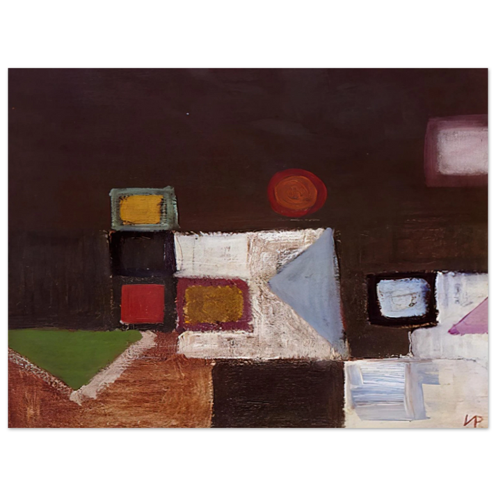 Victor Pasmore - UNTITLED 1948  75x100 cm / 30x40inches Fine Art Poster