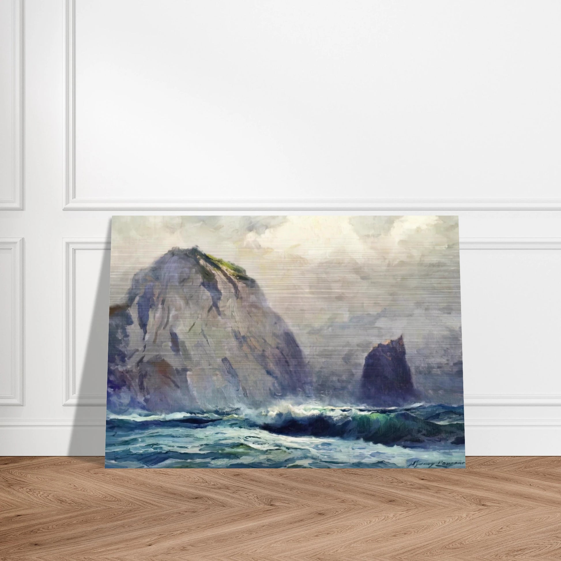 Cape St. Elias - 1928 - Sydney Laurence Brushed Aluminum Print - 70x100 cm / 28x40 inches | Sydney Laurence Aluminum Print | Sydney Laurence Prints