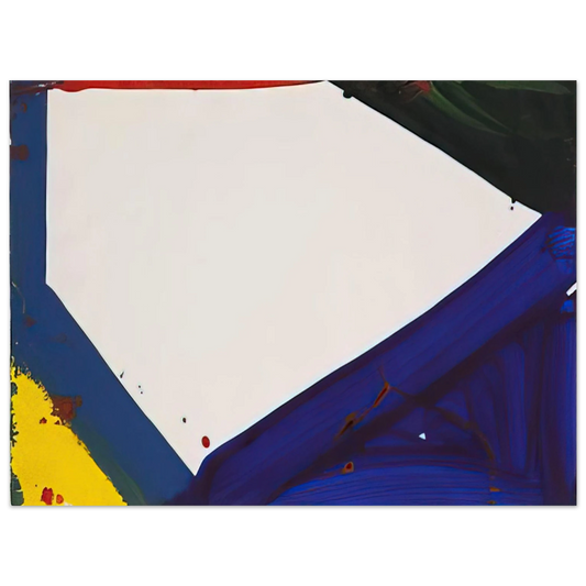 Sam Francis - Untitled  Edge   75x100 cm / 30x40inches Fine Art Poster