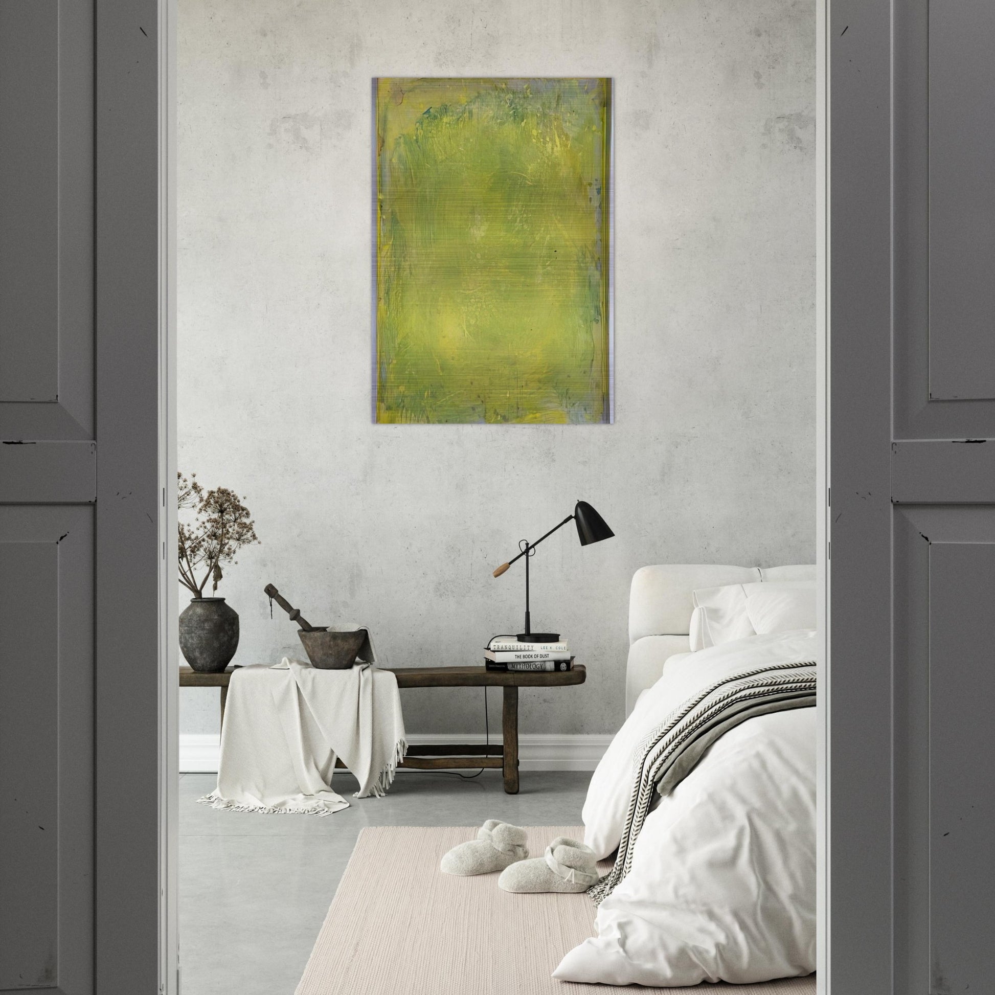 FARBWANNE 1984 - Gotthard Graubner Brushed Aluminum Print - 70x100 cm / 28x40 inches | Gotthard Graubner Aluminum Print | Gotthard Graubner Prints