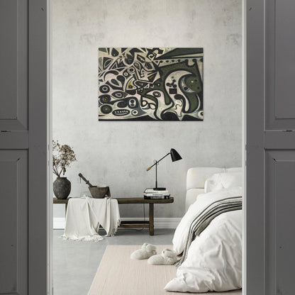 River Metamorphosis - Richard Pousette-Dart Brushed Aluminum Print - 70x100 cm / 28x40 inches | Richard Pousette-Dart Aluminum Print | Richard Pousette-Dart Prints