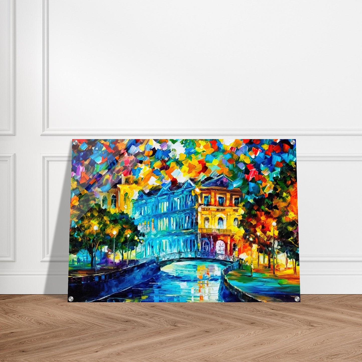 Leonid Afremov - Leonid Afremov Acrylic Print - 70x100 cm / 28x40″ inches