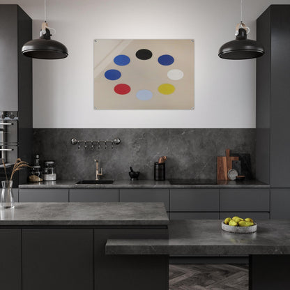 Untitled Black Star - 1965 - Thomas Downing Acrylic Print - 70x100 cm / 28x40″ inches