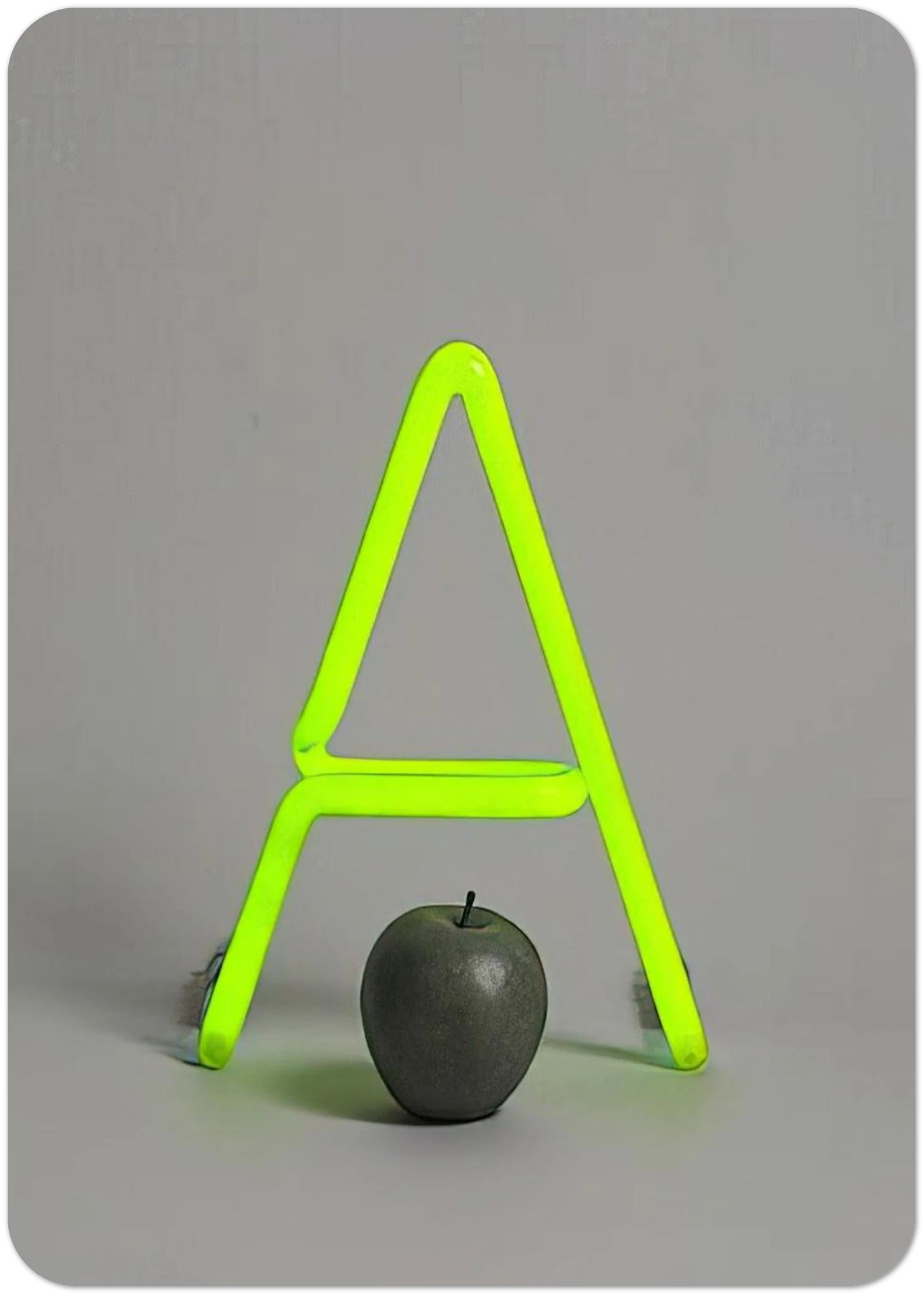 A for Apple - 1963 By Billy Apple Pack of 10 Post Cards | Billy Apple Post Cards | A6 (10.5 x 14.8 cm) - 4.1 x 5.8 inches