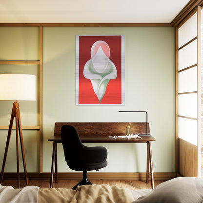 Abstract Tulip - 1979 - Clarence Holbrook Carter Brushed Aluminum Print - 70x100 cm / 28x40 inches | Clarence Holbrook Carter Aluminum Print | Clarence Holbrook Carter Prints