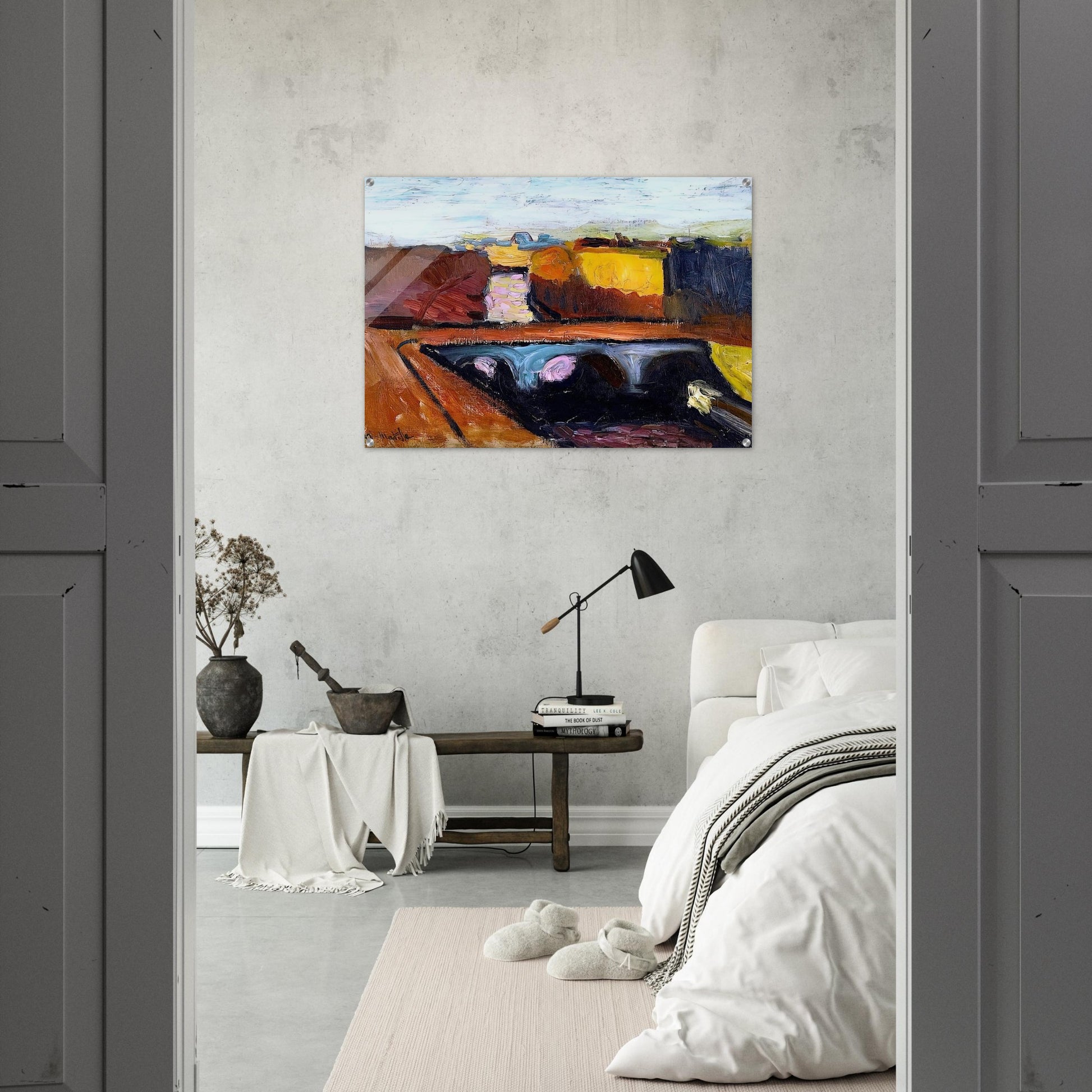 VIEW OF THE SEINE THE PONT SAINT MICHEL 1904 - Henri Matisse Acrylic Print - 70x100 cm / 28x40″ inches | Henri Matisse Wall Art | Henri Matisse Prints