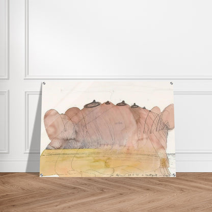 Untitled - 1974 - Dieter Roth Acrylic Print - 70x100 cm / 28x40″ inches
