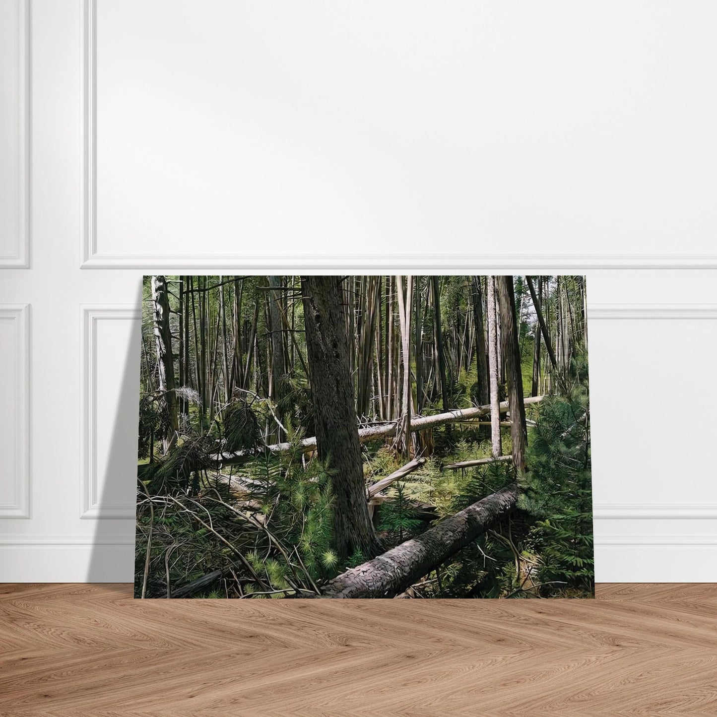 NEAR HUNTERS BEACH ACADIA NATIONAL PARK 2008 - Richard Estes Brushed Aluminum Print - 70x100 cm / 28x40 inches | Richard Estes Aluminum Print | Richard Estes Prints