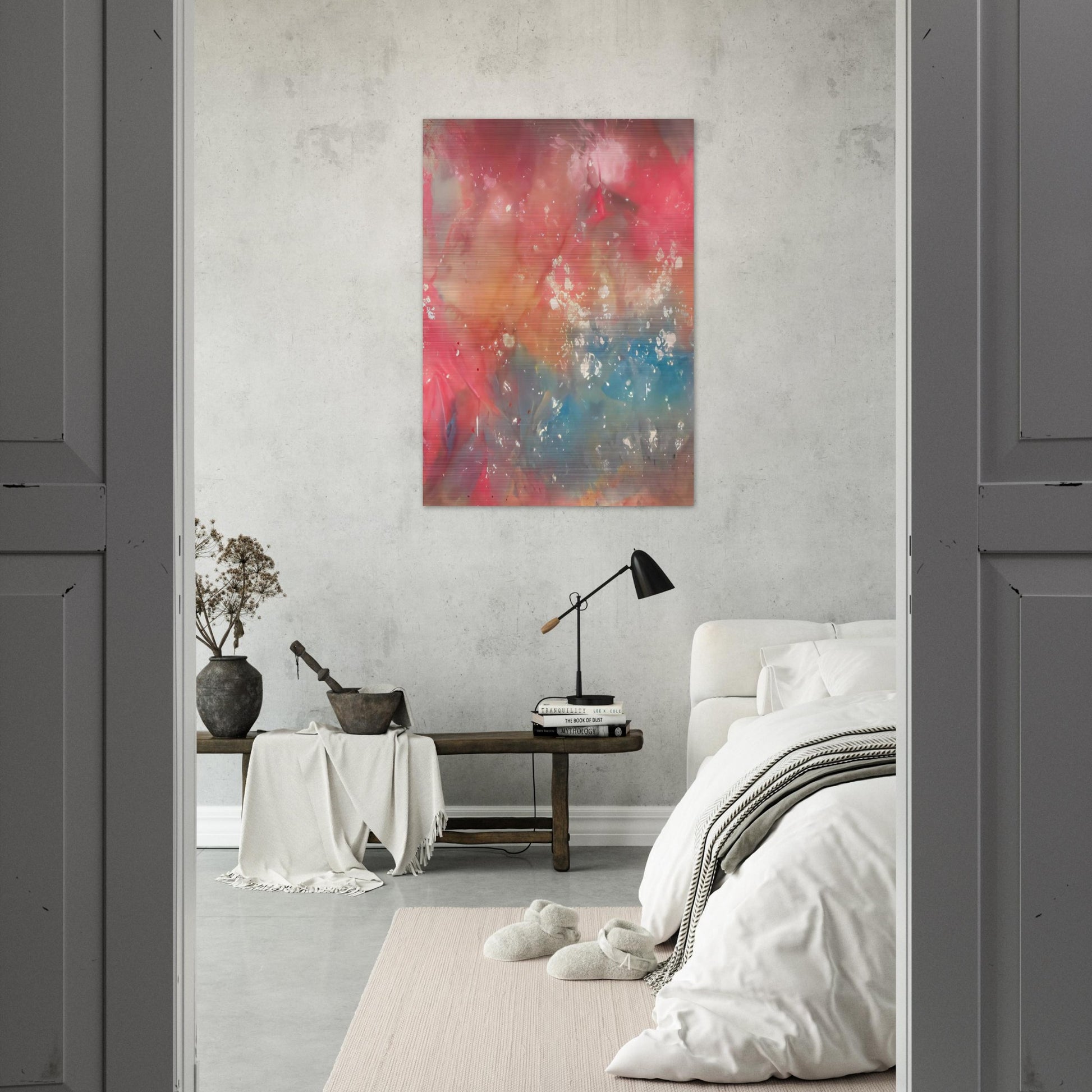 Untitled - Sam Gilliam Brushed Aluminum Print - 70x100 cm / 28x40 inches | Sam Gilliam Aluminum Print | Sam Gilliam Prints