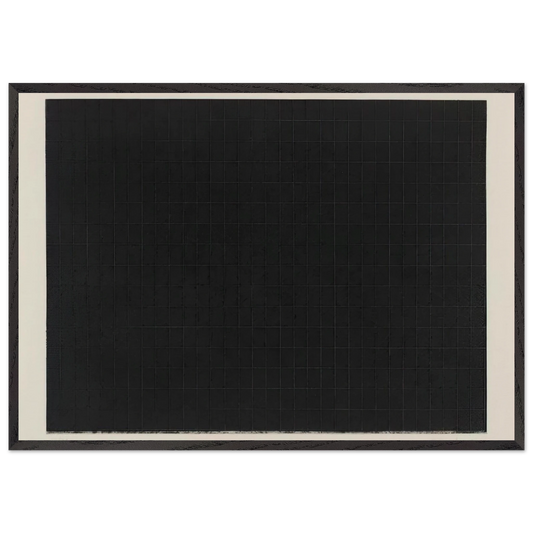 Untitled From Ten Days - 1971 - Brice Marden 70x100 cm / 28x40 inches Framed Art Print – Black Wooden Frame