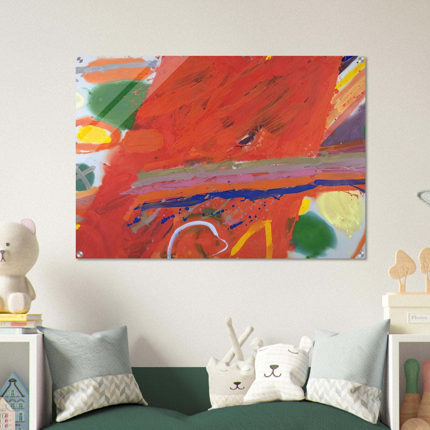 Empress - 1982 - Albert Irvin Acrylic Print - 70x100 cm / 28x40″ inches | Albert Irvin Wall Art | Albert Irvin Prints