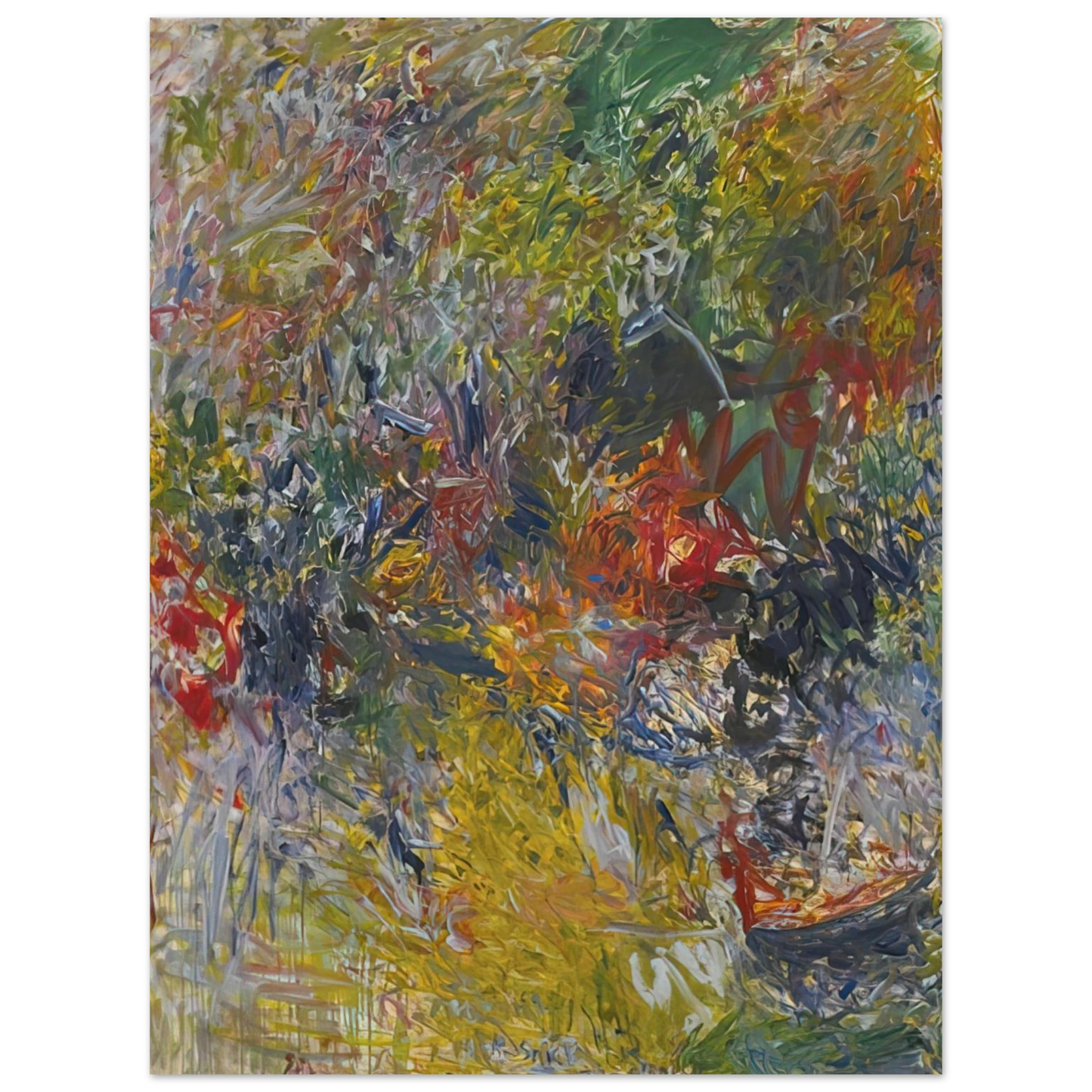 Milton Resnick - ROSELAND 1959  75x100 cm / 30x40inches Fine Art Poster