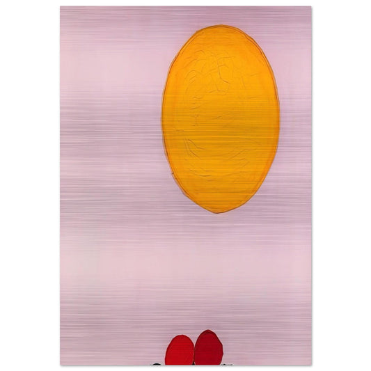 PAINTING 918 1972 - Luis Feito Brushed Aluminum Print - 70x100 cm / 28x40 inches | Luis Feito Aluminum Print | Luis Feito Prints