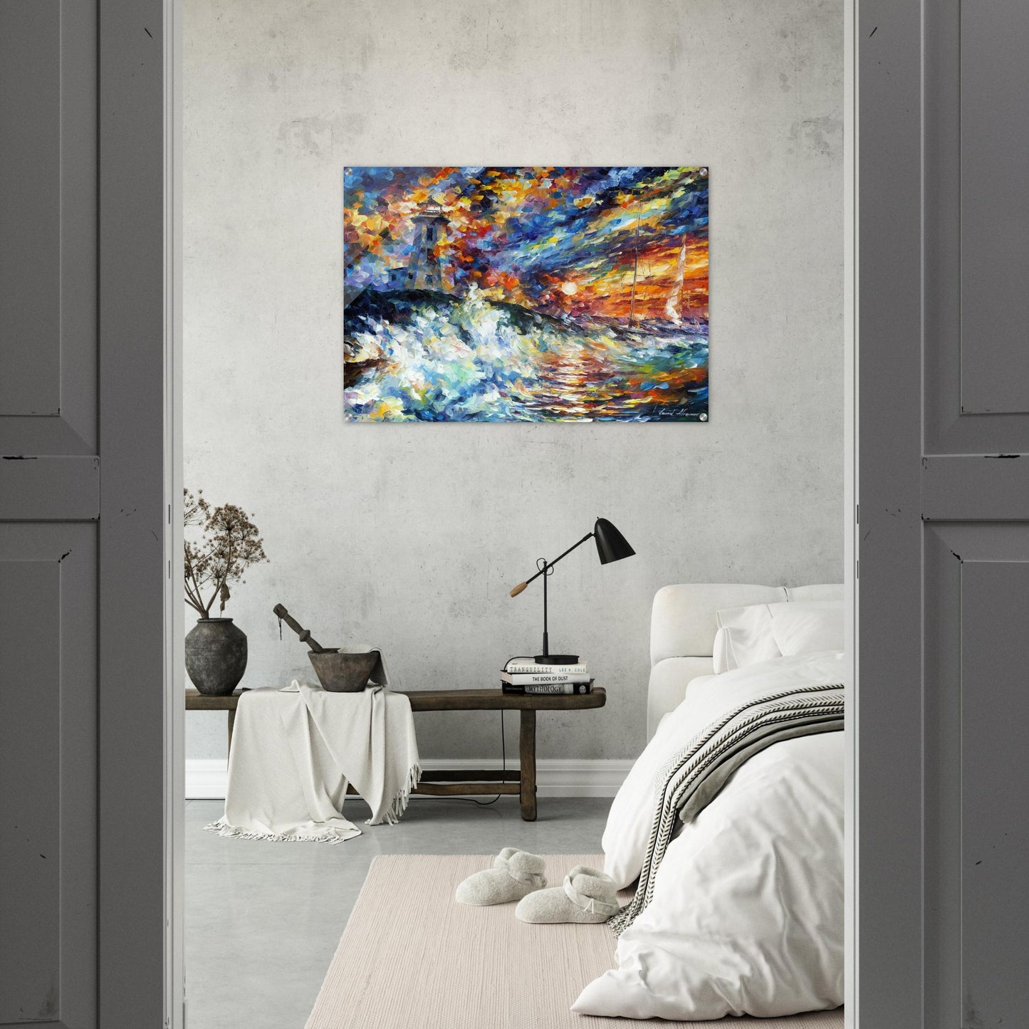 Leonid Afremov - Leonid Afremov Acrylic Print - 70x100 cm / 28x40″ inches | Leonid Afremov Wall Art | Leonid Afremov Prints