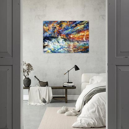 Leonid Afremov - Leonid Afremov Acrylic Print - 70x100 cm / 28x40″ inches | Leonid Afremov Wall Art | Leonid Afremov Prints