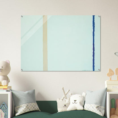 White Fire I - Barnett Newman Acrylic Print - 70x100 cm / 28x40″ inches