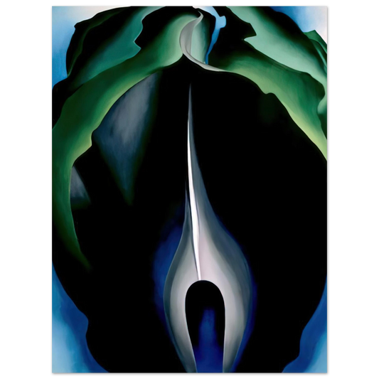 Georgia O'Keeffe - Jack-in-the-Pulpit No. IV Fine Art Poster