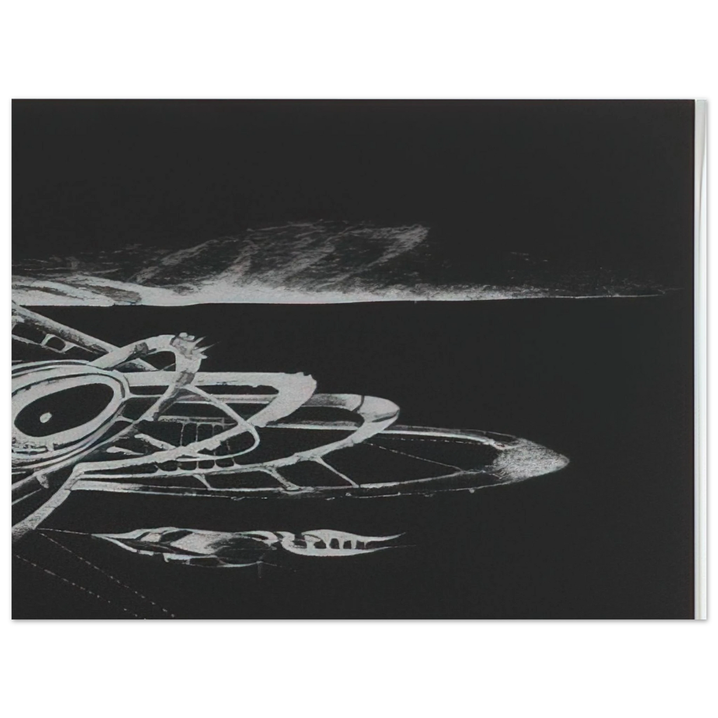 Lee Bontecou - UNTITLED FROM THE NEW YORK COLLECTION FOR STOCKHOLM 1973  75x100 cm / 30x40inches Fine Art Poster