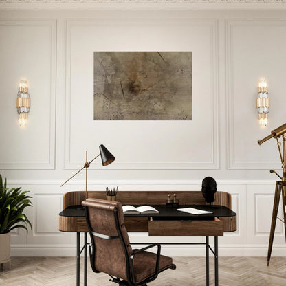 Variations III #29 - Abstract Expressionism - John Cage Brushed Aluminum Print - 70x100 cm / 28x40 inches | John Cage Aluminum Print | John Cage Prints