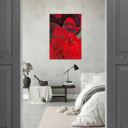 Compendium of the History of the Universe - Max Ernst Brushed Aluminum Print - 70x100 cm / 28x40 inches | Max Ernst Aluminum Print | Max Ernst Prints