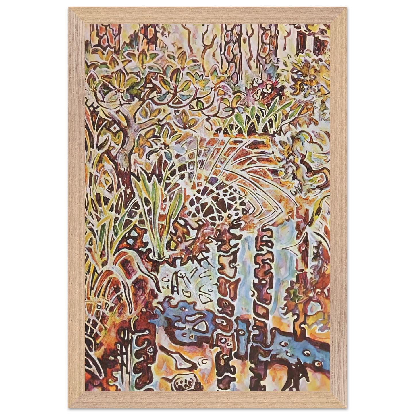 Walter Inglis Anderson - Walter Anderson Wall art - 45x60 cm / 18x24 inches - Fine Art Poster-canvas - -