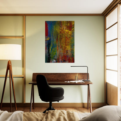 COURBET - Gerhard Richter Brushed Aluminum Print - 70x100 cm / 28x40 inches | Gerhard Richter Aluminum Print | Gerhard Richter Prints