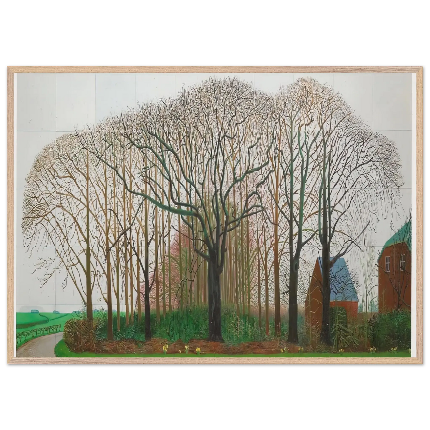 David Hockney - David Hockney Wall art - 60x80 cm / 24x32 Inches - Fine Art Poster - -