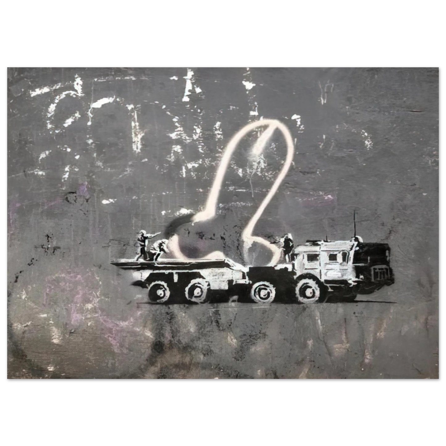 Banksy - KYIV VELYKA ZHYTOMYRSKA 13 2022 Fine Art Poster