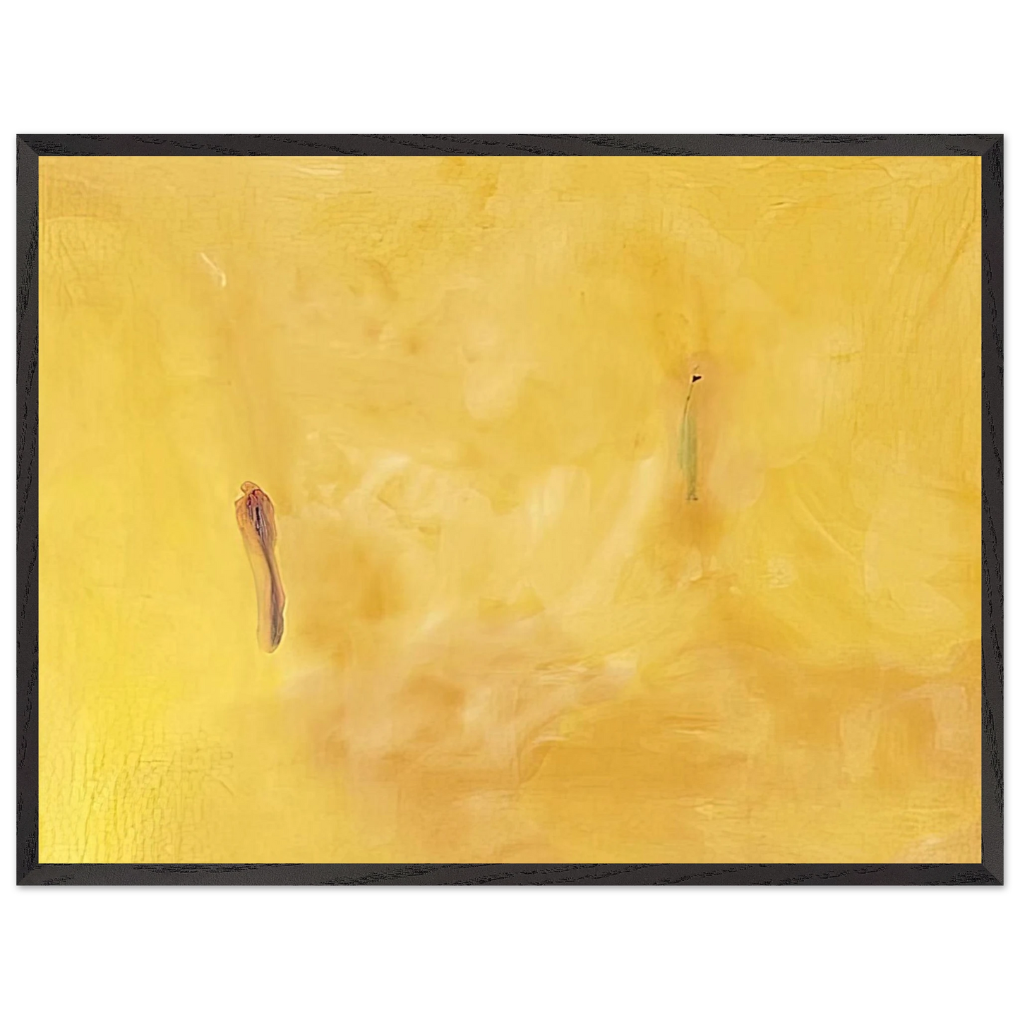 Helen Frankenthaler - Earliness - 1975 Wall art - 30x40 cm / 12x16 inches - Premium Wooden Framed Poster With Fine Art Paper-canvas - Black frame