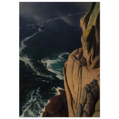 THE CRUEL SEA 1967 - Laura Knight Brushed Aluminum Print - 70x100 cm / 28x40 inches | Laura Knight Aluminum Print | Laura Knight Prints
