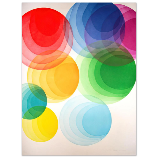 Piero Dorazio - Untitled - Op Art  75x100 cm / 30x40inches Fine Art Poster