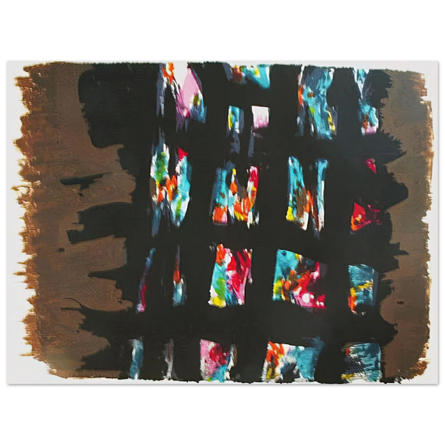 Alfred Manessier - L'Emprisonnement - 1978  75x100 cm / 30x40inches Fine Art Poster