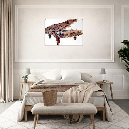 La Marseillaise - 1989 - Arman Acrylic Print - 70x100 cm / 28x40″ inches | Arman Wall Art | Arman Prints