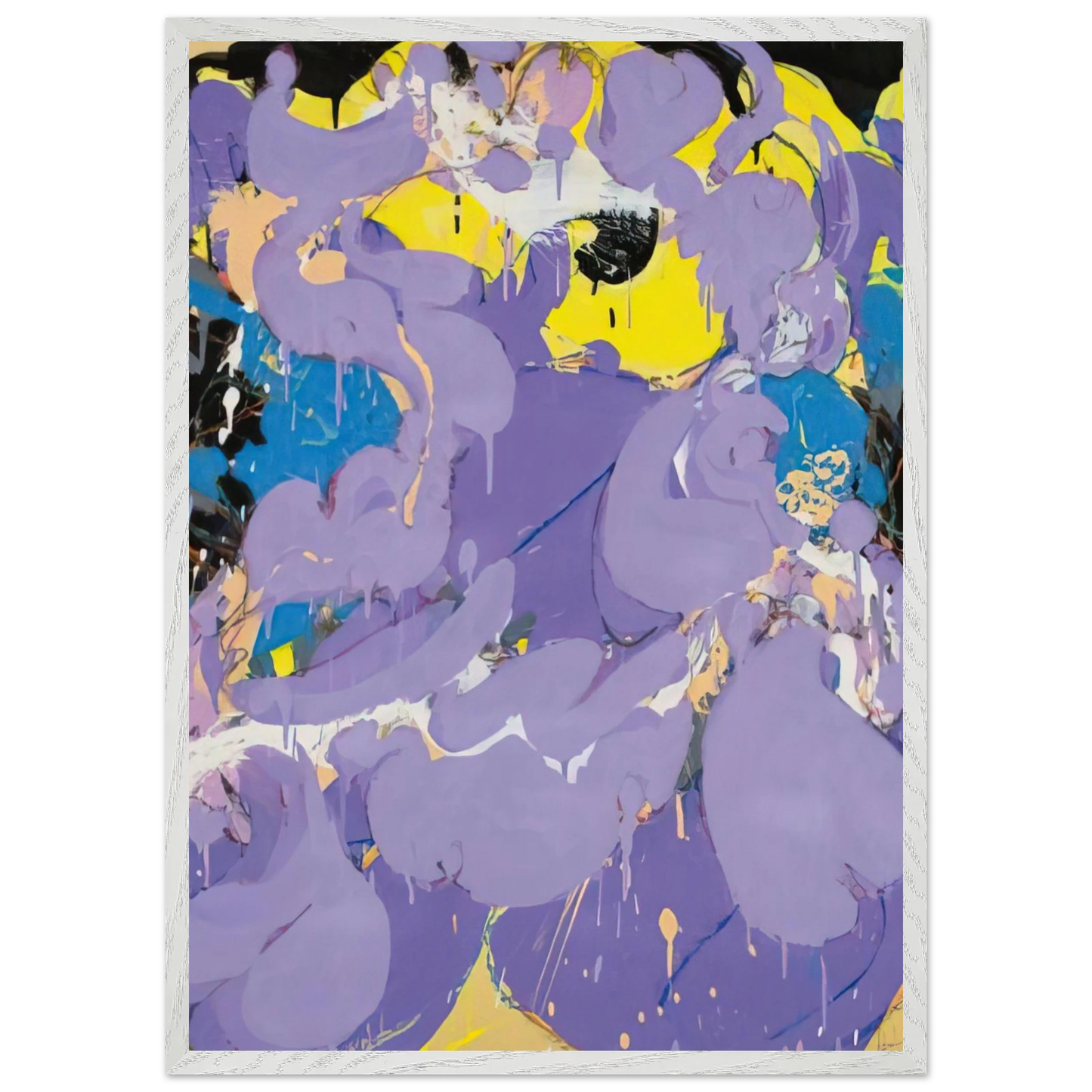 Helen Frankenthaler - Untitled - 1978 Wall art - A3 (29.7 x 42  cm) - Fine Art Poster-canvas - -