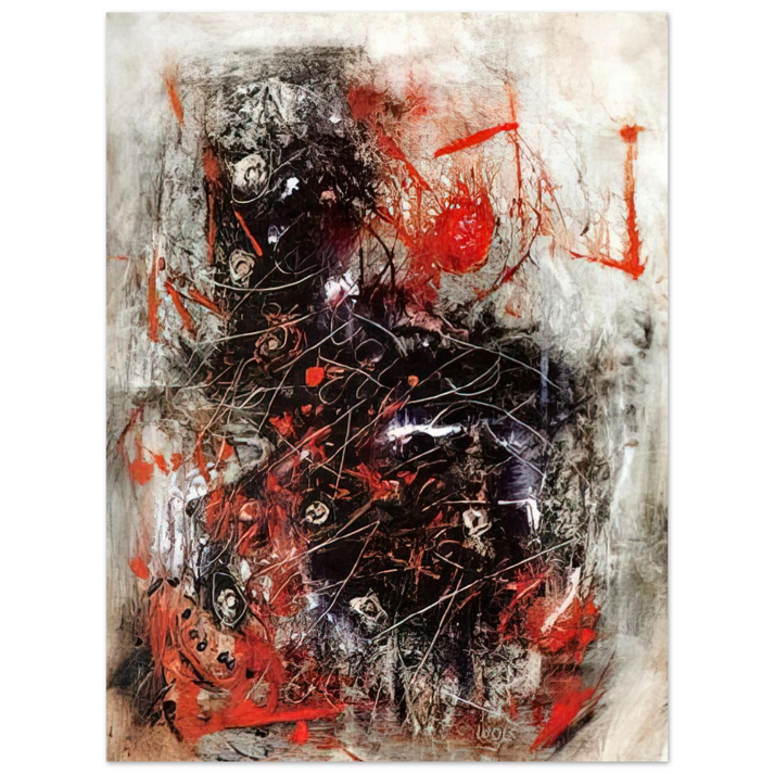 Wols - Oui, Oui, Oui - Tachisme  75x100 cm / 30x40inches Fine Art Poster