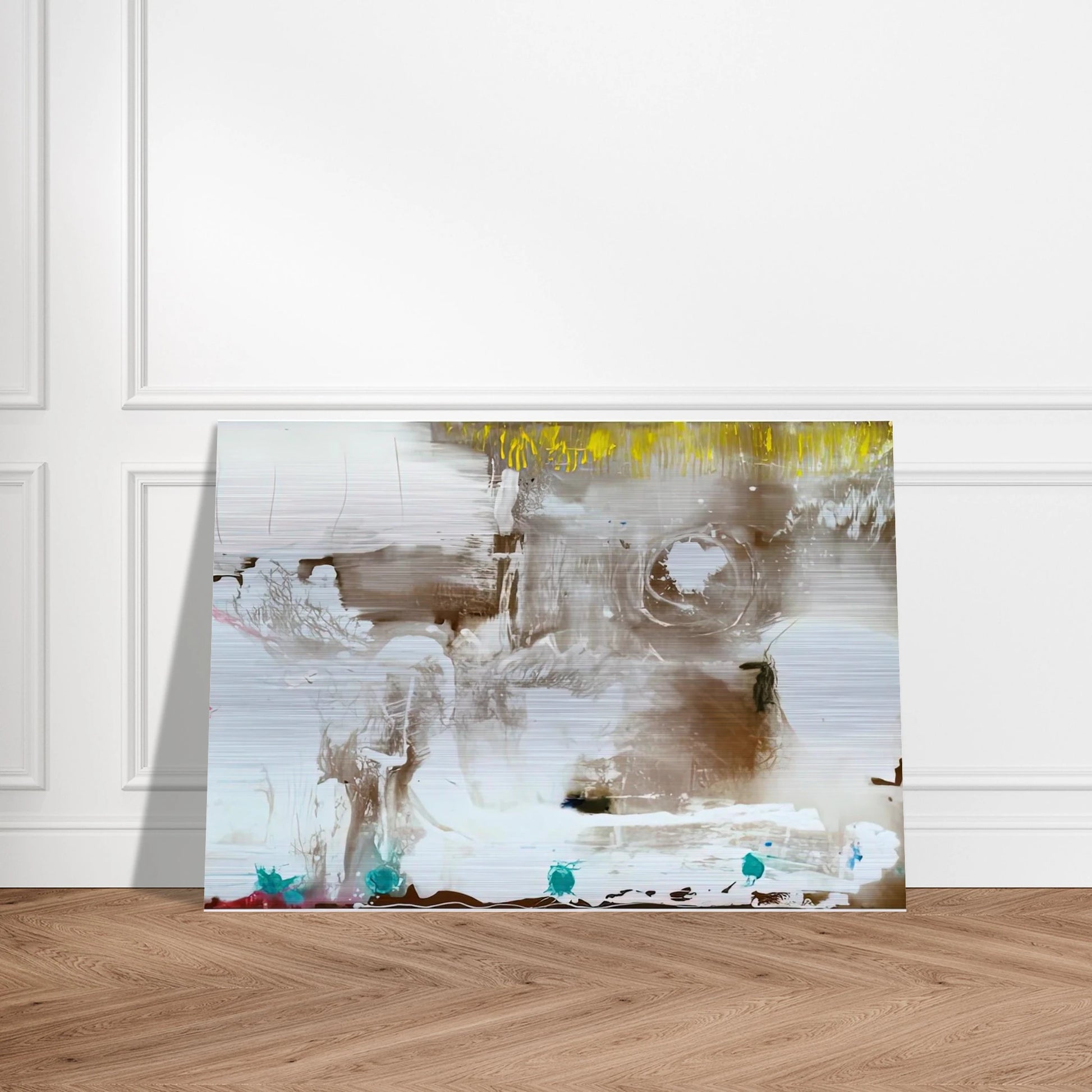 Arctic Thaw, 1990- - Helen Frankenthaler Brushed Aluminum Print - 70x100 cm / 28x40 inches | Helen Frankenthaler Aluminum Print | Helen Frankenthaler Prints