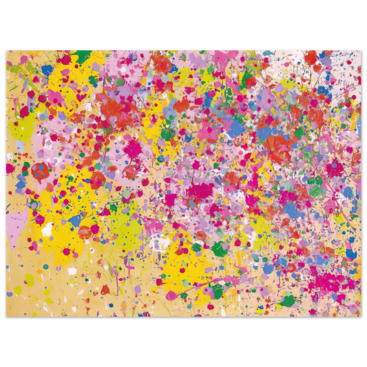 Walasse Ting - Sweet Milky Way - 1969  75x100 cm / 30x40inches Fine Art Poster