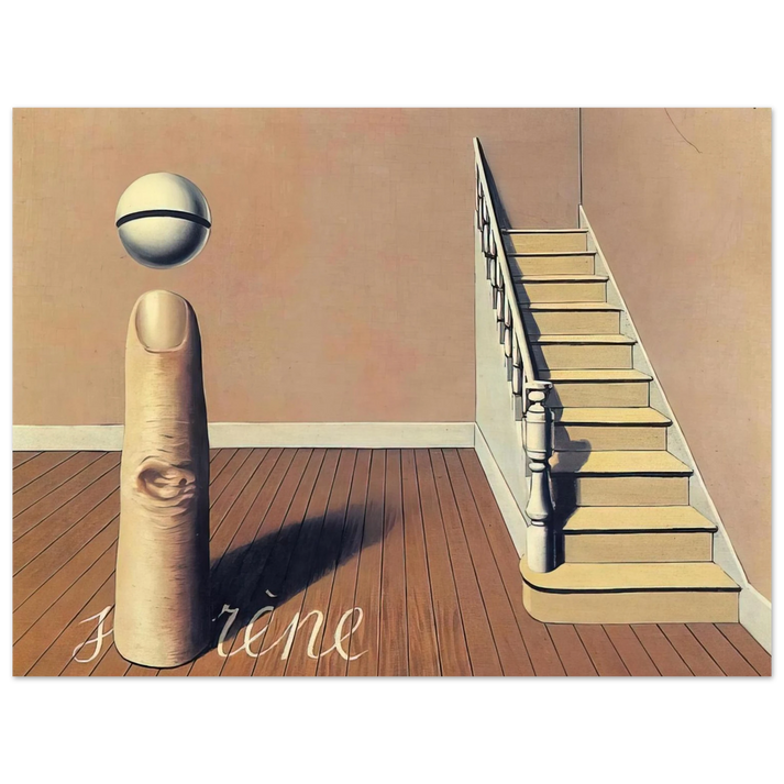 Rene Magritte - FORBIDDEN LITERATURE THE USE OF THE WORD 1936  75x100 cm / 30x40inches Fine Art Poster