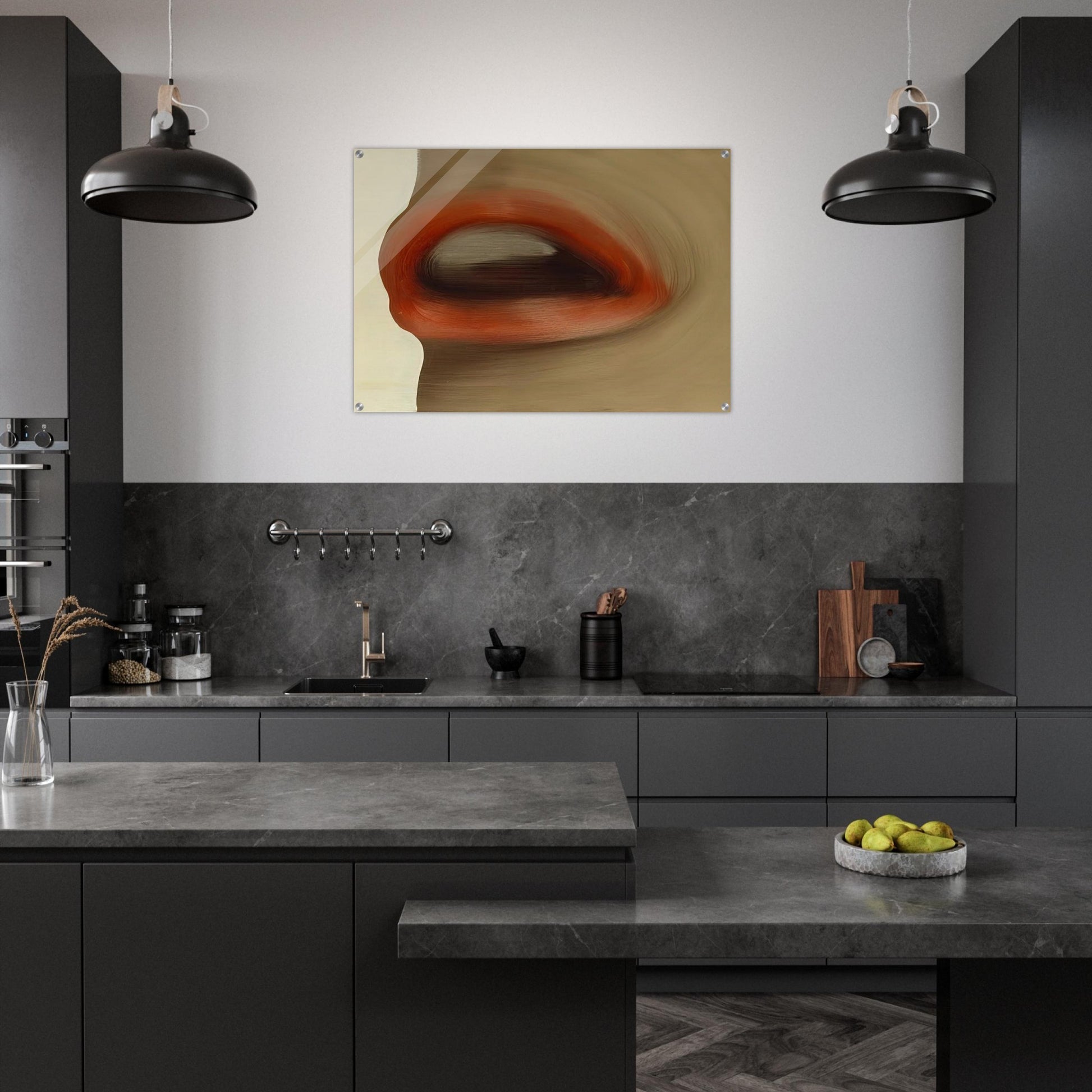 MUND MOUTH BRIGITTE BARDOT S LIPS 1963 - Gerhard Richter Acrylic Print - 70x100 cm / 28x40″ inches