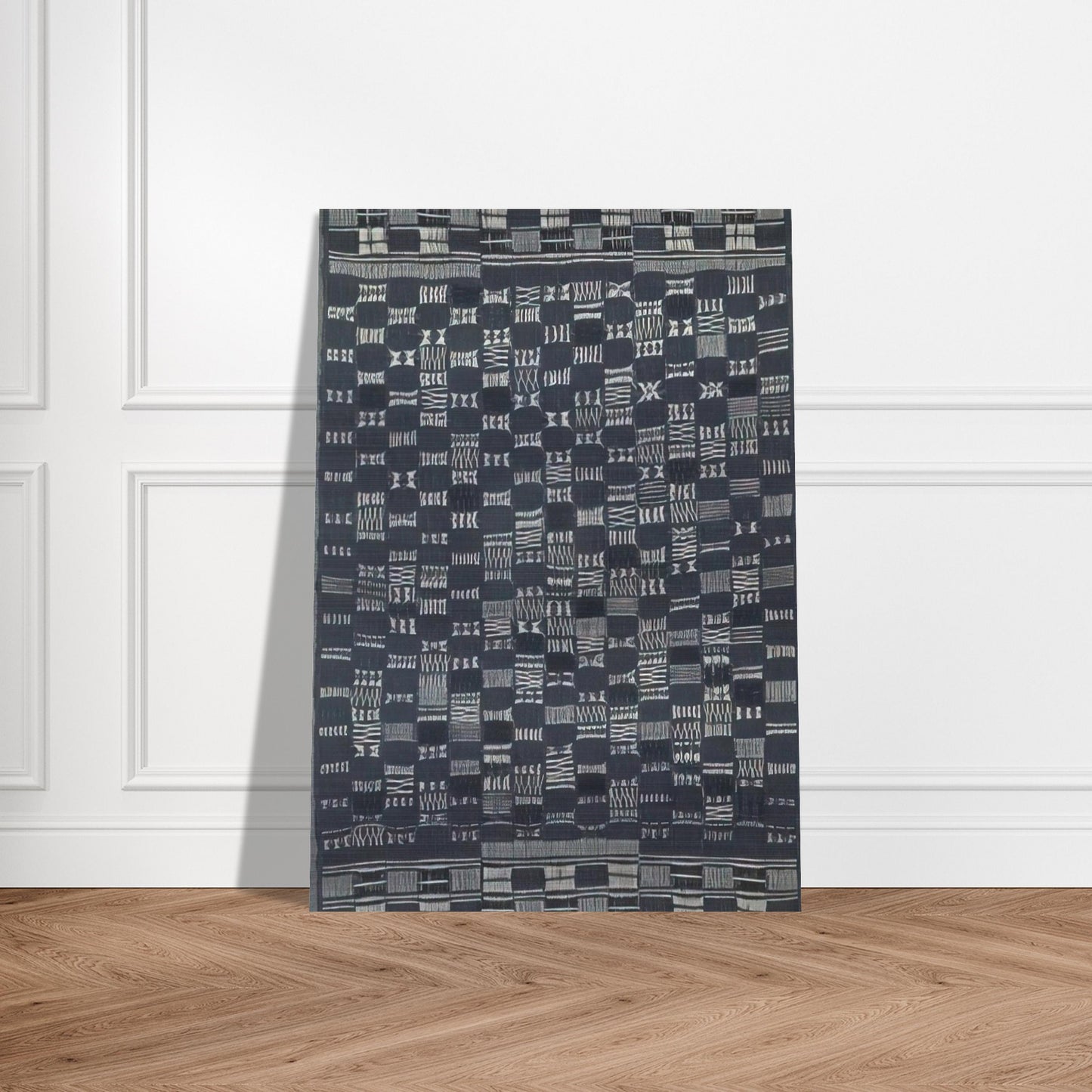 THICKLY SETTLED 1957 - Anni Albers Brushed Aluminum Print - 70x100 cm / 28x40 inches | Anni Albers Aluminum Print | Anni Albers Prints