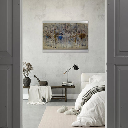 By the Sea - Richard Pousette-Dart Brushed Aluminum Print - 70x100 cm / 28x40 inches | Richard Pousette-Dart Aluminum Print | Richard Pousette-Dart Prints