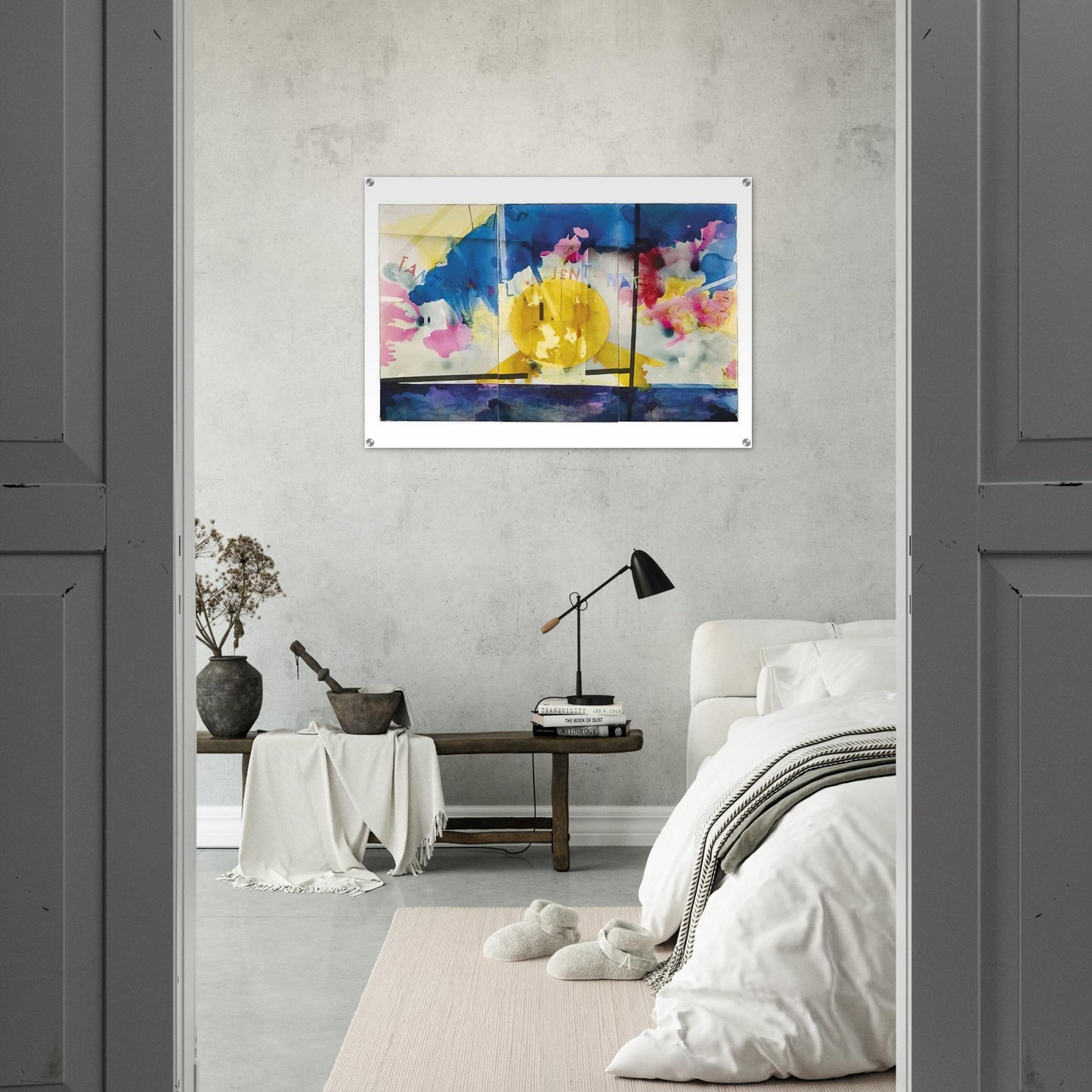Fantasy of the Natural Patient - 1970 - Mario Schifano Acrylic Print - 70x100 cm / 28x40″ inches