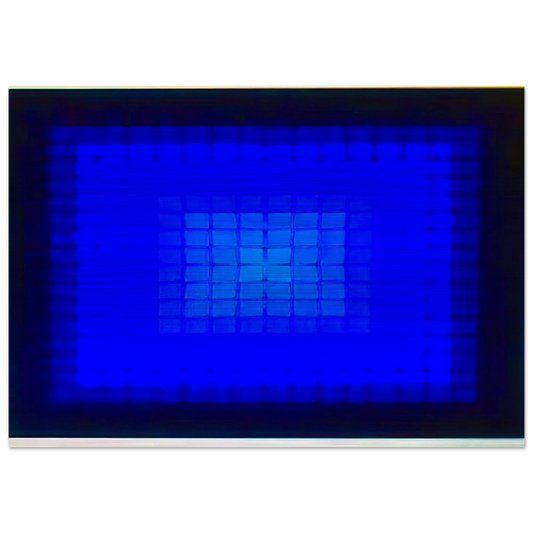 Quasar - 1966 - Victor Vasarely Brushed Aluminum Print - 70x100 cm / 28x40 inches | Victor Vasarely Aluminum Print | Victor Vasarely Prints