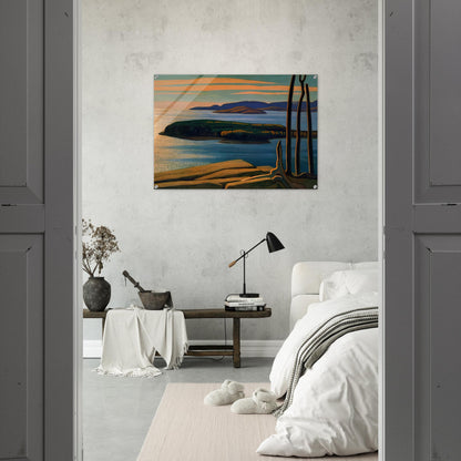 Afternoon Sun, Lake Superior - 1924 - Lawren Harris Acrylic Print - 70x100 cm / 28x40″ inches