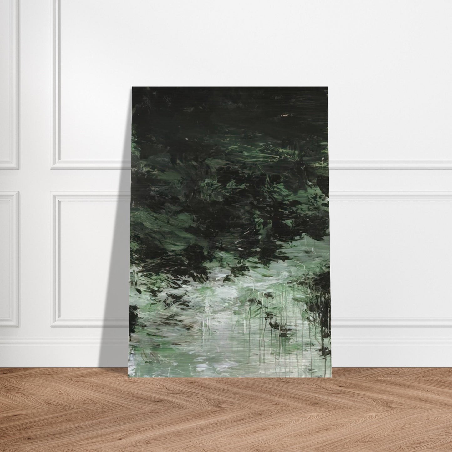 Untitled Part VIII - Cy Twombly Brushed Aluminum Print - 70x100 cm / 28x40 inches | Cy Twombly Aluminum Print | Cy Twombly Prints